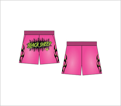 Black Sheep Short (Hot Pink)