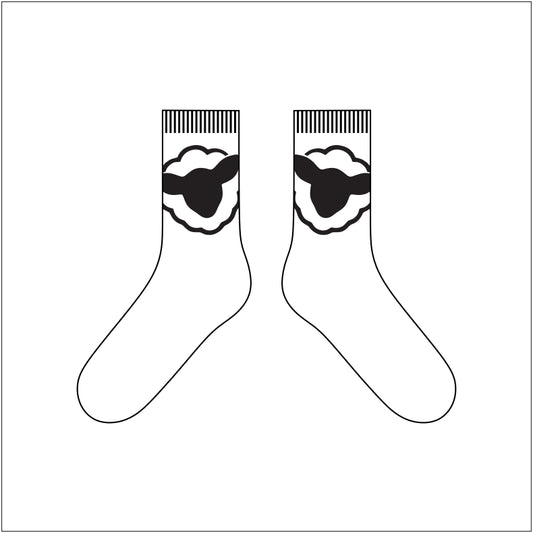 Black Sheep (Black and White) Socks