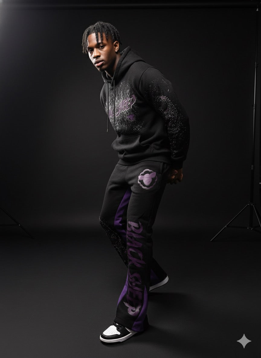 Black Sheep Pant (Purple and Black)